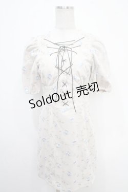 画像1: ANDMARY / コルセット切替ワンピース F オフ Y-25-05-05-061-LO-OP-SZ-ZY