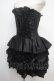画像3: ATELIER PIERROT / mini corset one piece  黒 Y-25-05-05-065-EL-SK-SZ-ZY (3)