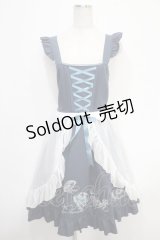 Amavel / Jerryfish Aquariumジャンパースカート  ネイビー Y-25-05-05-066-CA-OP-SZ-ZY