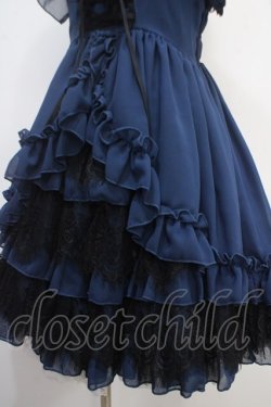 画像4: Vallee lys / Magical Fairylandジャンパースカート  ネイビー Y-25-05-05-067-GO-OP-SZ-ZY
