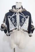 Ozz oneste / 巫祭神装ショートパーカー  紺 Y-25-05-05-068-OO-TO-SZ-ZY