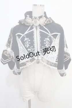 画像1: Ozz oneste / 巫祭神装ショートパーカー  紺 Y-25-05-05-068-OO-TO-SZ-ZY