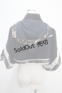 画像2: Ozz oneste / 巫祭神装ショートパーカー  紺 Y-25-05-05-068-OO-TO-SZ-ZY