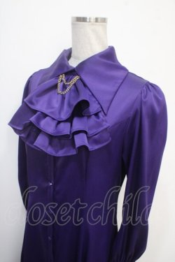 画像3: ATELIER PIERROT / “Narcissus” ロングワンピース  パープル Y-25-05-05-072-EL-OP-SZ-ZY