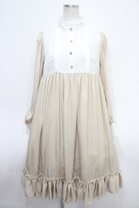ATELIER PIERROT / カルマートドレス  ベージュ Y-25-05-05-073-EL-OP-SZ-ZS