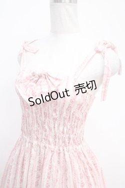 画像3: metamorphose / シャーリングジャンパースカート(花柄)  ピンク Y-25-05-05-076-ME-OP-SZ-ZY