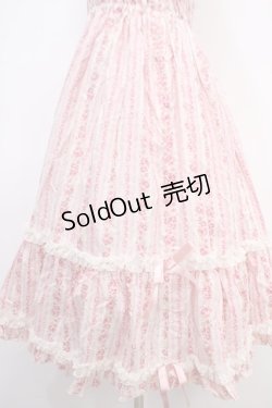 画像4: metamorphose / シャーリングジャンパースカート(花柄)  ピンク Y-25-05-05-076-ME-OP-SZ-ZY