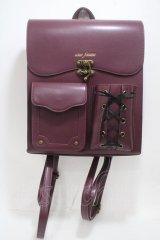 axes femme / デザインポケットサッチェル  ワイン Y-25-05-05-007-AX-BG-SZ-ZY