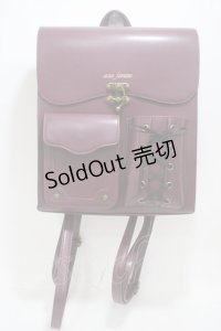 axes femme / デザインポケットサッチェル  ワイン Y-25-05-05-007-AX-BG-SZ-ZY