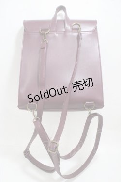 画像2: axes femme / デザインポケットサッチェル  ワイン Y-25-05-05-007-AX-BG-SZ-ZY