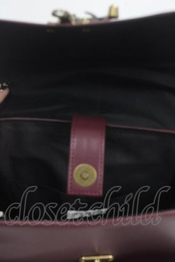 画像3: axes femme / デザインポケットサッチェル  ワイン Y-25-05-05-007-AX-BG-SZ-ZY