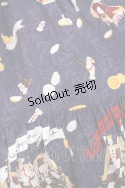 画像5: metamorphose / Nostalgic chessboardハイウエストジャンパースカート  紺 Y-25-05-05-083-ME-OP-SZ-ZY