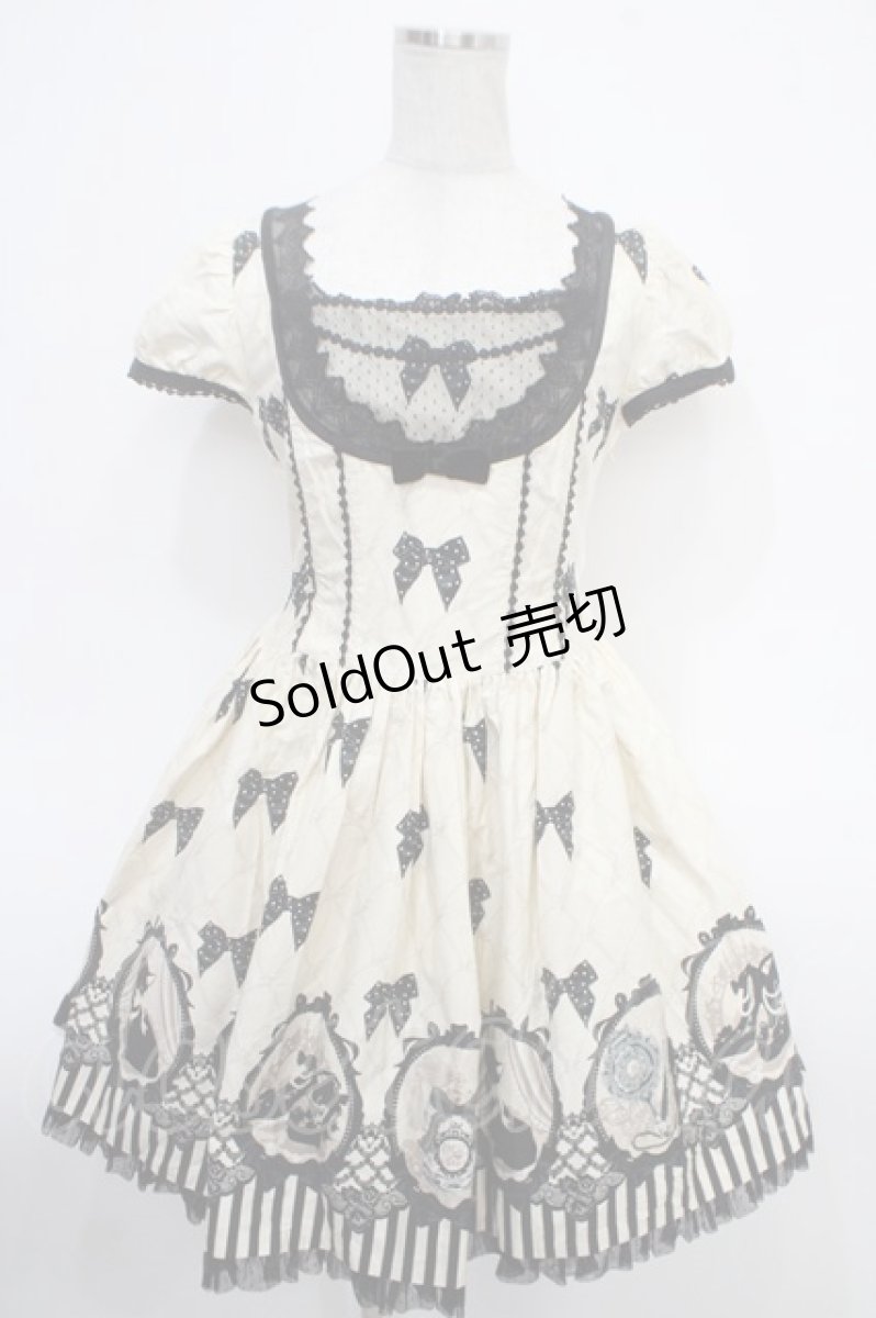 画像1: Angelic Pretty / Cinema Dollワンピース  アイボリー Y-25-05-05-088-AP-OP-AS-ZY (1)