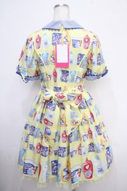 画像2: Angelic Pretty / Sunny Smile Laundryワンピース  イエロー Y-25-05-05-089-AP-OP-SZ-ZY