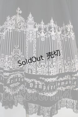 画像4: Moi-meme-Moitie / アイアンゲートプリントワンピース 2 ブラック×オフシロ Y-25-05-05-091-MO-OP-SZ-ZY
