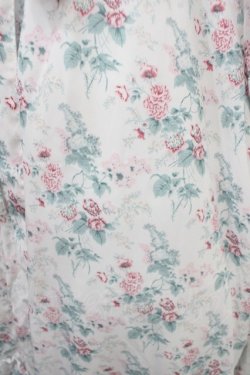 画像3: Kurumi Collaboration / 花柄クラシカルワンピース  白 Y-25-05-05-092-LO-OP-SZ-ZY