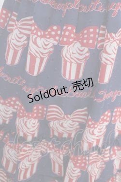 画像3: Emily Temple cute / cup cakeロゴキャミソールワンピース  紺 Y-25-05-05-097-ET-OP-SZ-ZY