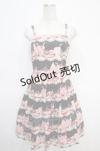 Emily Temple cute / パフェサンドレス  クロ Y-25-05-05-102-ET-OP-SZ-ZY