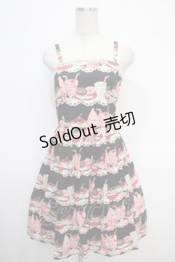 画像1: Emily Temple cute / パフェサンドレス  クロ Y-25-05-05-102-ET-OP-SZ-ZY