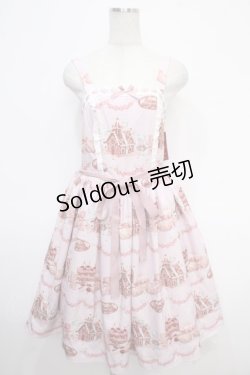 画像1: axes femme kawaii / お菓子の家柄ジャンスカ M ピンク Y-25-05-05-105-AX-OP-SZ-ZY