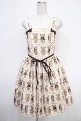 axes femme kawaii / フラッフィベアジャンスカ M 生成り Y-25-05-05-110-AX-OP-SZ-ZY