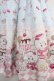画像4: axes femme kawaii / mikko illustration × axes femme KAWAII ダイナーカフェワンピース M サックス Y-25-05-05-111-AX-OP-SZ-ZY (4)