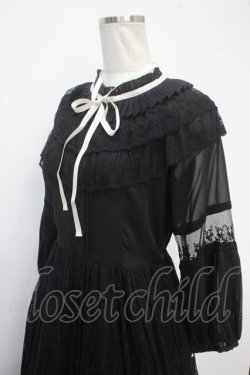 画像3: axes femme / ヴィクトリアンレーシーワンピース M 黒 Y-25-05-05-114-AX-OP-SZ-ZY