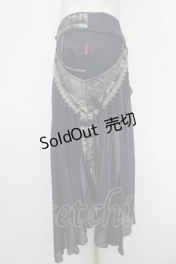 画像3: Ozz oneste / 和チャイナショートパンツ  紺 Y-25-05-05-119-OO-PA-SZ-ZY