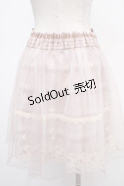 画像2: LIZ LISA / チェックハートレーススカート 0 ピンク Y-25-05-05-125-LO-SK-SZ-ZY
