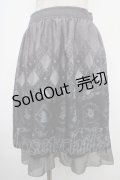 axes femme POETIQUE / Disney ドリームパネル柄スカート M クロ Y-25-05-05-154-AX-SK-SZ-ZY