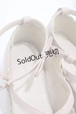 画像5: m petit by misako / リボンパンプス ｍ ピンク Y-25-05-05-015-LO-SH-SZ-ZY