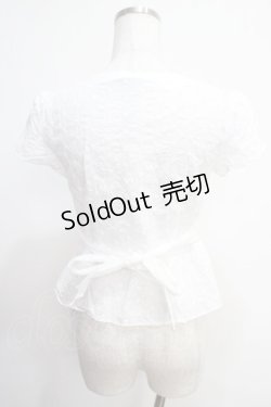 画像2: MILK / スノーホワイトブラウス  ホワイト Y-25-05-05-018-ML-BL-SZ-ZI