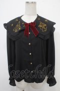 axes femme kawaii / 【Disney】ファンタジア/ブラウス M 黒 Y-25-05-05-023-AX-BL-SZ-ZY