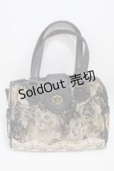 axes femme / 猫柄ゴブランバッグ  茶 Y-25-05-05-003-AX-SK-SZ-ZY
