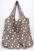 Maison de FLEUR / ラフォーレ原宿限定meijiエコバッグ F ブラウン Y-25-05-08-054-LO-BG-SZ-ZY