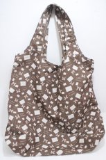 画像2: 【SALE】Maison de FLEUR / ラフォーレ原宿限定meijiエコバッグ F ブラウン Y-25-05-08-054-LO-BG-SZ-ZT500 (2)