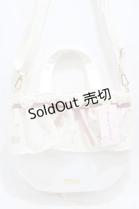 Maison de FLEUR / ローズリボン刺繍2Wayトートバッグ F アイボリー Y-25-05-08-055-LO-BG-SZ-ZY