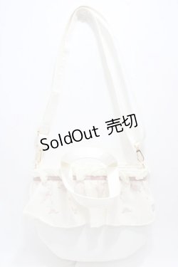 画像2: Maison de FLEUR / ローズリボン刺繍2Wayトートバッグ F アイボリー Y-25-05-08-055-LO-BG-SZ-ZY