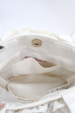 画像3: Maison de FLEUR / ローズリボン刺繍2Wayトートバッグ F アイボリー Y-25-05-08-055-LO-BG-SZ-ZY