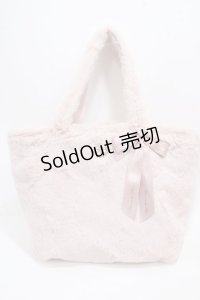Maison de FLEUR / ファーパールビジュートートバッグ F ピンク Y-25-05-08-056-LO-BG-SZ-ZT308