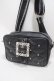 画像1: Ank Rouge / ビジューキルティングショルダーBag  黒 Y-25-05-08-059-CA-BG-SZ-ZY (1)