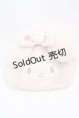 Maison de FLEUR / マイメロディ・クロミポーチ  ピンク Y-25-05-08-062-LO-ZA-SZ-ZY