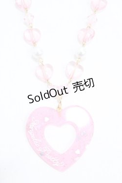 画像1: Angelic Pretty / Decoration Heartネックレス  ピンク Y-25-05-08-005-AP-AC-SZ-ZY