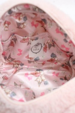 画像3: Maison de FLEUR / マイメロディ・クロミポーチ  ピンク Y-25-05-08-062-LO-ZA-SZ-ZY