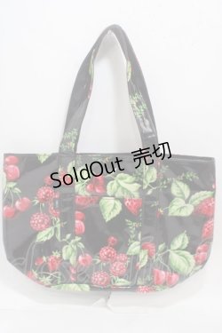 画像2: MILK / CHERRY gardenトートバッグ  黒 Y-25-05-08-063-ML-BG-SZ-ZY
