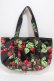 画像2: MILK / CHERRY gardenトートバッグ  黒 Y-25-05-08-063-ML-BG-SZ-ZY (2)