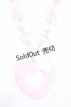 画像2: Angelic Pretty / Decoration Heartネックレス  ピンク Y-25-05-08-005-AP-AC-SZ-ZY