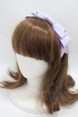 Angelic Pretty / ビジューリボンカチューシャ  ラベンダー Y-25-05-08-071-AP-AC-SZ-ZY