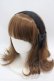 画像1: m petit by misako / AMレースカチューシャ  黒 Y-25-05-08-073-LO-AC-AS-ZY (1)