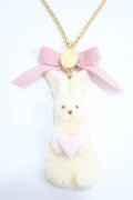 Q-pot. / ミルクなうさぎクッキーネックレス  ミルク Y-25-05-08-006-QP-AC-SZ-ZY